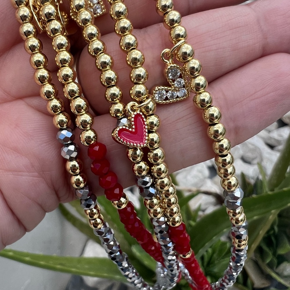 Emma and Rachel Beaded Necklaces - Picture 4 of 5
